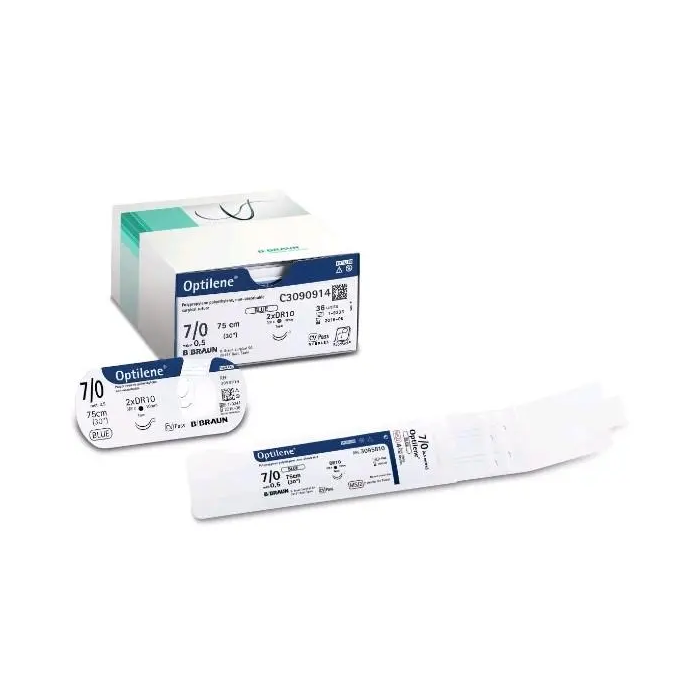 Sutura Optilene Racepack 6-0 Ds12 45 cm 36 Unidades Braun Sutura Optilene Racepack 6-0 Ds12 45 cm 36 Unidades Braun