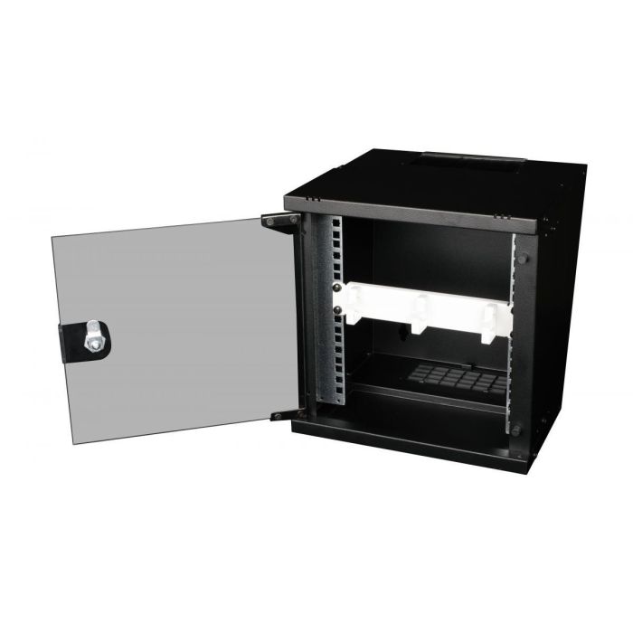 Equip 10" Kabeldurchführung mit Ringeinsatz. 1U grau 3