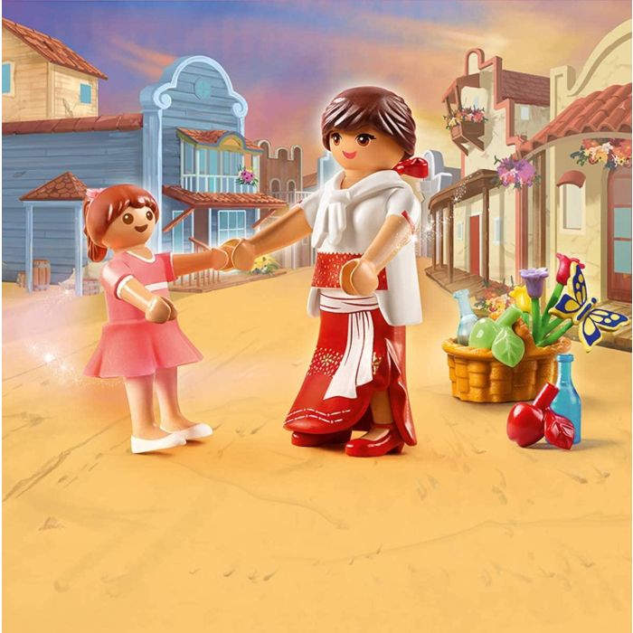 Playmobil Spirit Indomable Joven Fortu Y con su Madre Milagros Set de Picnic y Accesorios 1