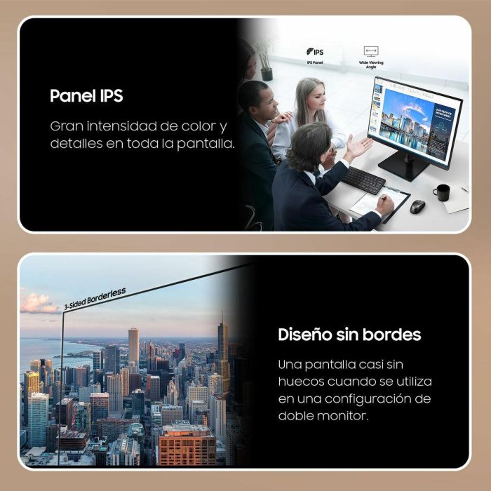 Samsung LS24D304GAUXEN Monitor Profesional Essential S3 24" Full HD IPS 100Hz con Modo Juego, Eye Saver y Flicker Free Negro 5 Samsung LS24D304GAUXEN Monitor Profesional Essential S3 24" Full HD IPS 100Hz con Modo Juego, Eye Saver y Flicker Free Negro 5