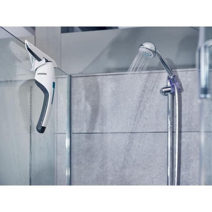 LEIFHEIT 51035 - Aspirador de baño y cristal Nemo - Depósito 60ml - Autonomía 45min - IPX7 - Diseño ergonómico y estilizado 2