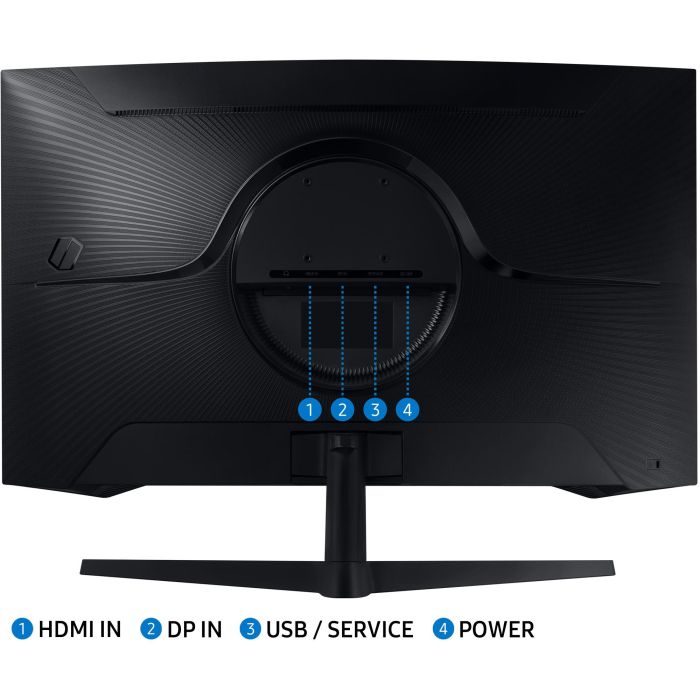 Samsung S32CG552EU Monitor Gaming Odyssey G5 32" QHD 2560x1440 Curvo 1000R, 165Hz, 1ms, FreeSync, HDR10 Negro 7