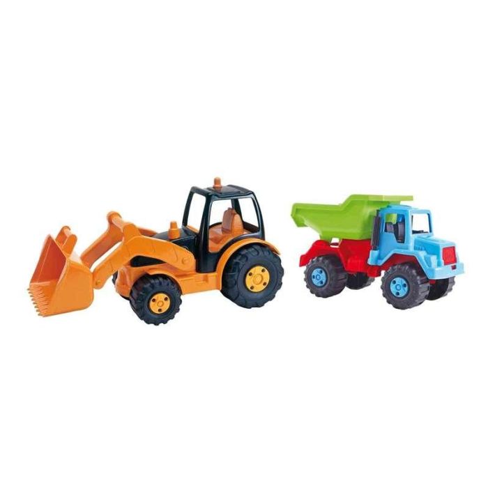 Camion volquete con excavadora en red 64x23x16 cm 3 Camion volquete con excavadora en red 64x23x16 cm 3