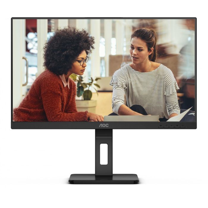 AOC 27E3QAF Monitor 27" FHD IPS 1920x1080 4ms 75Hz HDMI VGA DP Speaker Pivot Black 1