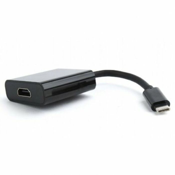 Adaptador USB-C a HDMI GEMBIRD A-CM-HDMIF-01 4K Ultra HD USB-C 3.1 Negro