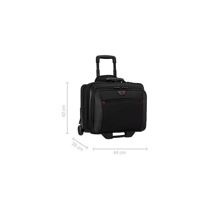 Wenger Potomac Trolley Negro 43,2cm (17") Maletín con ruedas extraíble para portátil 40,6cm (16") 5