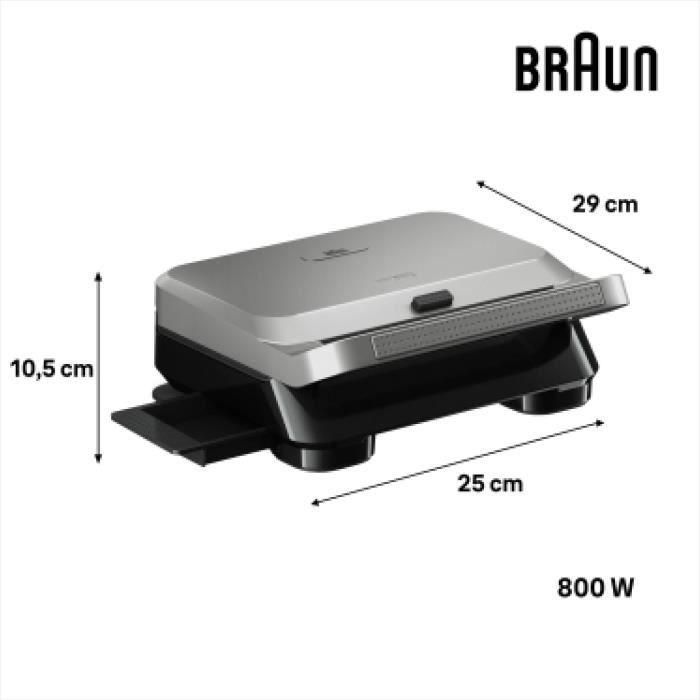 Sandwichera Braun SM5006 4
