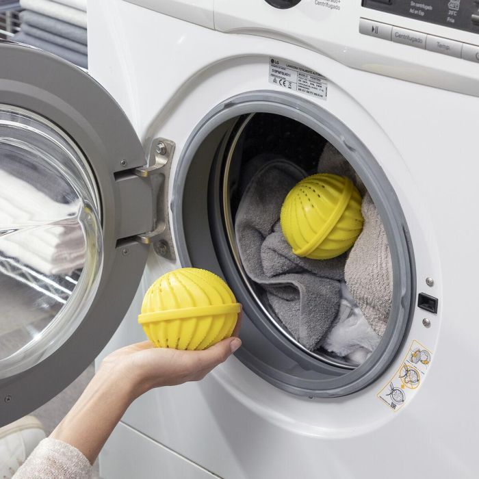 Bolas para Lavar la Ropa sin Detergente Delieco InnovaGoods Pack de 2 uds 8 Bolas para Lavar la Ropa sin Detergente Delieco InnovaGoods Pack de 2 uds 8