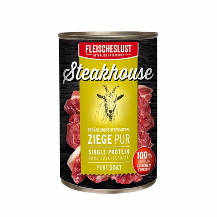 Comida húmeda Fleischeslust Pure 800 gr Cabra 2