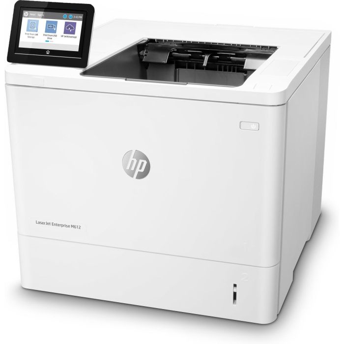 HP 7PS86A Impresora Láser Monocromo Enterprise M612dn Dúplex, Blanca, 71 ppm 1