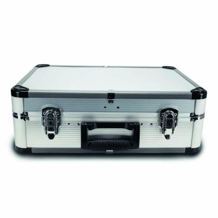 Scheppach Caja de herramientas TB150 Caja metálica de 101 herramientas en cromo vanadio 7