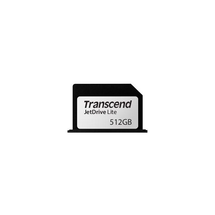 Transcend JetDrive Lite 330 MacBook Pro - Tarjeta de memoria de 512GB, 95 MB/s lectura, 75 MB/s escritura, resistente