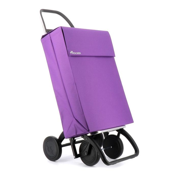 Rolser Carro de la Compra Jean LN 4 Ruedas, Plegable, Base Abatible, Malva 5 Rolser Carro de la Compra Jean LN 4 Ruedas, Plegable, Base Abatible, Malva 5