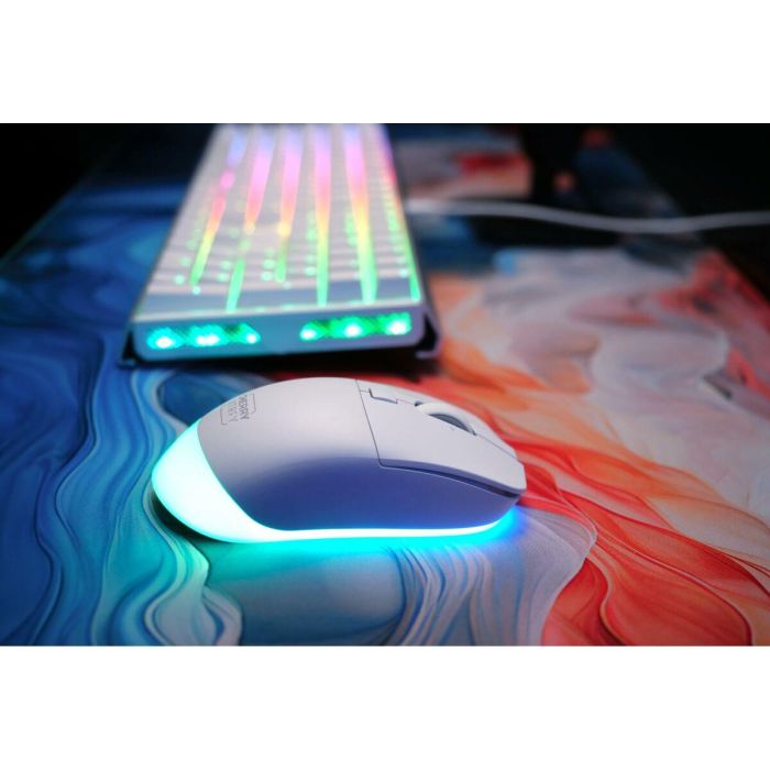 Cherry XTRFY M50 WIRELESS Ratón Inalámbrico para Juegos Bluetooth y 2,4 GHz - Blanco 6 Cherry XTRFY M50 WIRELESS Ratón Inalámbrico para Juegos Bluetooth y 2,4 GHz - Blanco 6