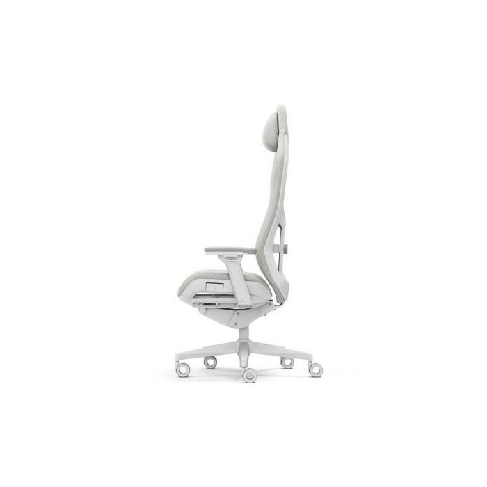 Fractal Design FD-CH-RE1M-02 Silla para videojuegos de PC Asiento acolchado Reposabrazos 4D Altura Ajustable Blanco 3