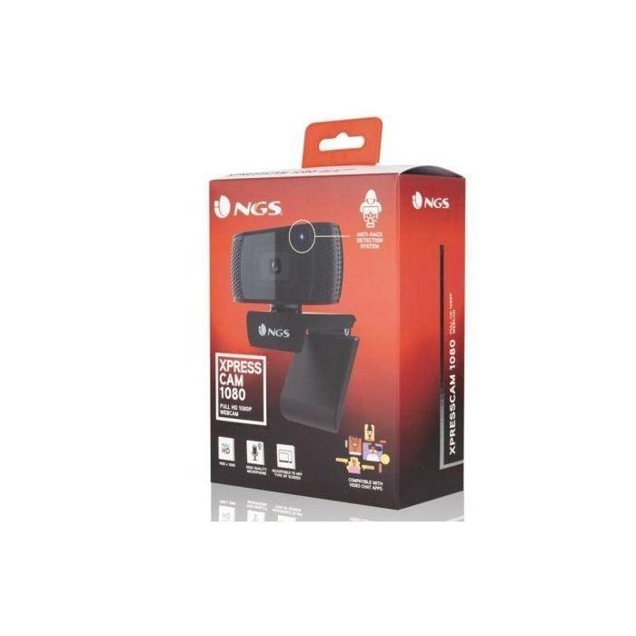 Webcam NGS XpressCam 1080/ 1920 x 1080 Full HD 2 Webcam NGS XpressCam 1080/ 1920 x 1080 Full HD 2