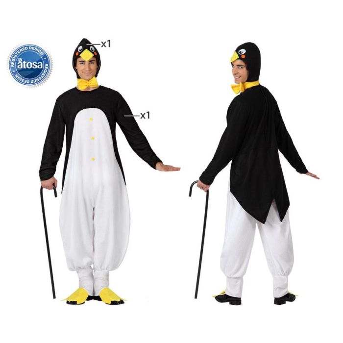 Disfraz Pingüino Hombre Adulto M-L Disfraz Pingüino Hombre Adulto M-L