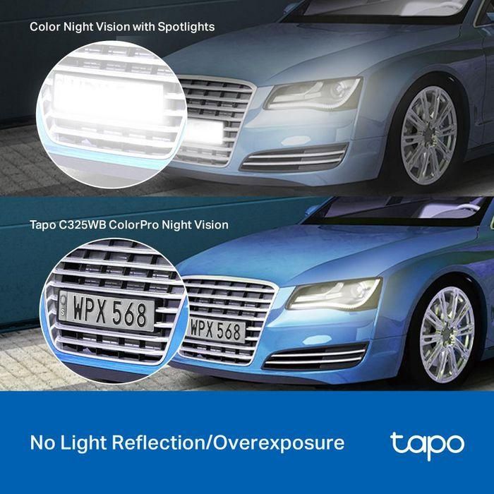 TP-Link C325WB Cámara de Seguridad Wi-Fi Exterior ColorPro 2K QHD Visión Nocturna 5