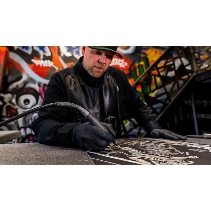 Dremel 9903DM Fresa de carburo de tungsteno Dremel Max de larga duración, punta cónica ø3,2 mm, para grabar, con recubrimiento 4 Dremel 9903DM Fresa de carburo de tungsteno Dremel Max de larga duración, punta cónica ø3,2 mm, para grabar, con recubrimiento 4