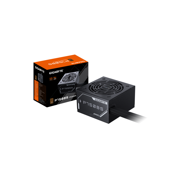 Gigabyte P750BS Fuente de Alimentación ATX 750W 80 PLUS Bronze Ventilador 120mm PCI-E 6+2 Pin x 4 No Modular Enchufe EU Gigabyte P750BS Fuente de Alimentación ATX 750W 80 PLUS Bronze Ventilador 120mm PCI-E 6+2 Pin x 4 No Modular Enchufe EU
