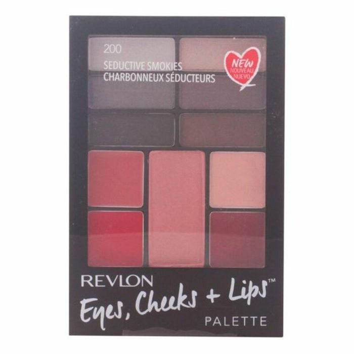 Estuche de Maquillaje Eyes Cheeks Lips Revlon (1 unidad) 2 Estuche de Maquillaje Eyes Cheeks Lips Revlon (1 unidad) 2