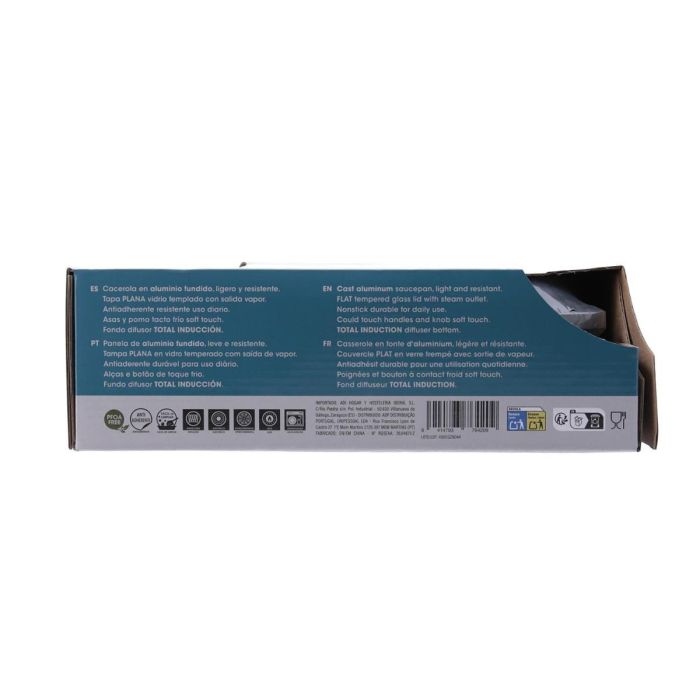 Tartera Aluminio Fundido Confort Quid 28 cm - 3,9 L (2 Unidades) 5 Tartera Aluminio Fundido Confort Quid 28 cm - 3,9 L (2 Unidades) 5