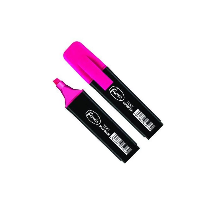 Marcador Fluor Forofis 250 Rosa (Set de 12)