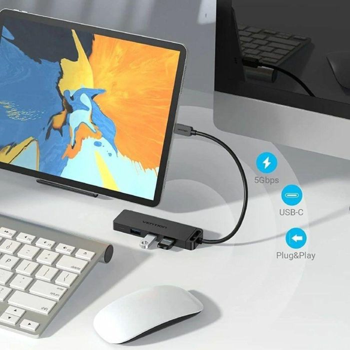 Hub USB-C Vention TGKBB 1