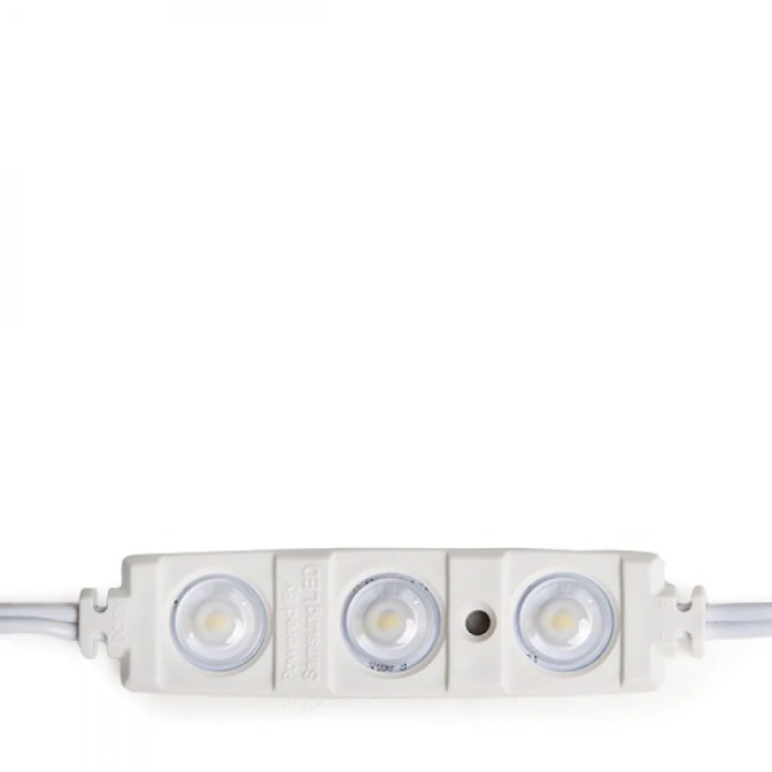 Samsung Módulo LED 1.3W 130Lm 4200ºK 3xSMD5630 PRO Inyectado IP67 Óptica 50.000H [RA-BL-5630W03-LENSRW] 1