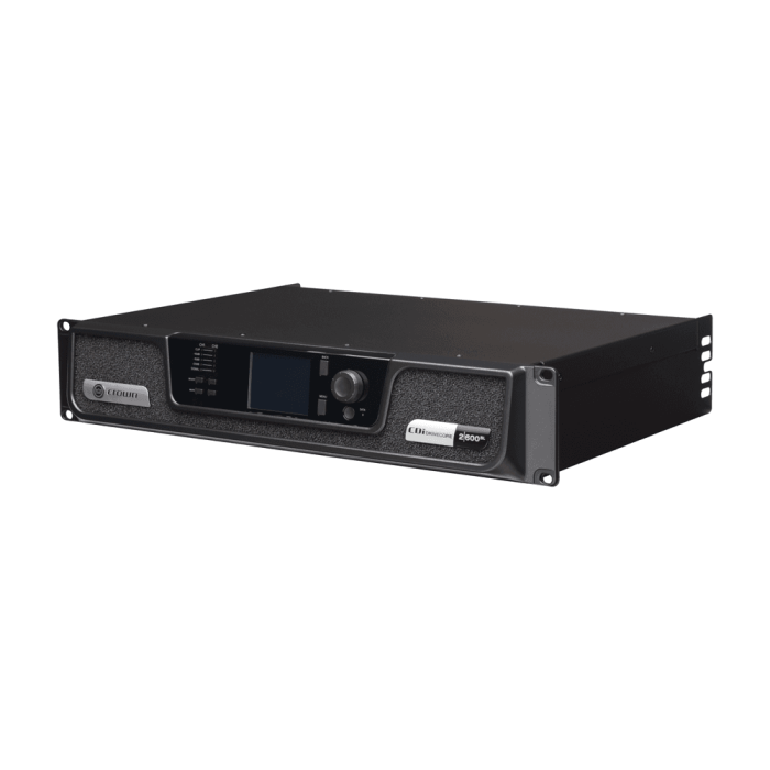 Crown CDi DriveCore 2|600BL Amplificador 2 Canales 600W Por Canal con Blu Link y DSP 2