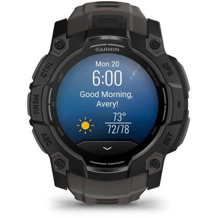 Garmin Instinct 3 AMOLED GPS 50mm Negro 11 Garmin Instinct 3 AMOLED GPS 50mm Negro 11