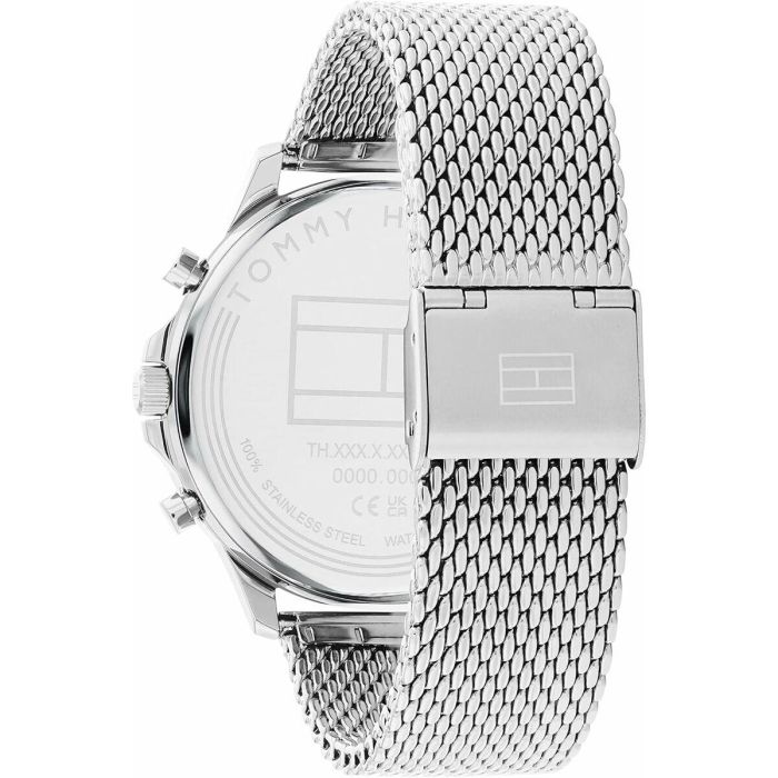 Reloj Hombre Tommy Hilfiger RYDER Negro Plateado 2