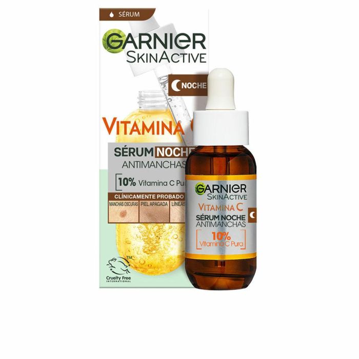 Garnier Skinactive Vitamina C Sérum De Noche Antimanchas