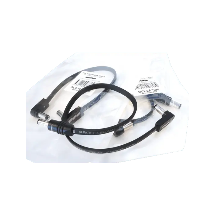 EBS Cable de Alimentación Plano DC1-48 90/0 Negro 48 cm 2
