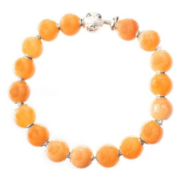 Pulsera Mujer Thomas Sabo KT0142-866-10-L17 Naranja 20 cm Pulsera Mujer Thomas Sabo KT0142-866-10-L17 Naranja 20 cm