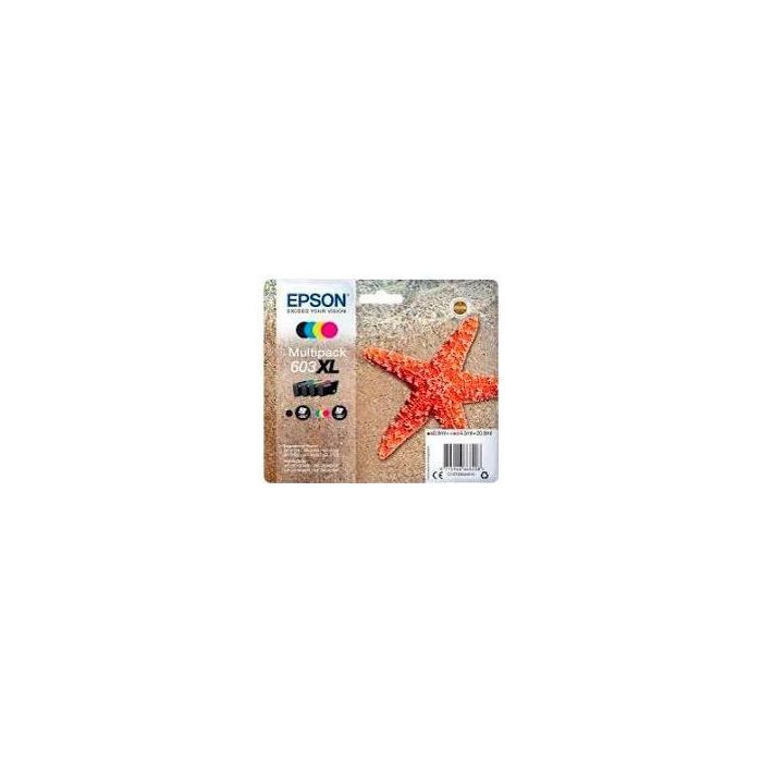 Epson Tinta Bk - C - M - Y Xp-2100, 3100, 4100 - Wf2830Dwf, 2850Dwf - 603XL Epson Tinta Bk - C - M - Y Xp-2100, 3100, 4100 - Wf2830Dwf, 2850Dwf - 603XL