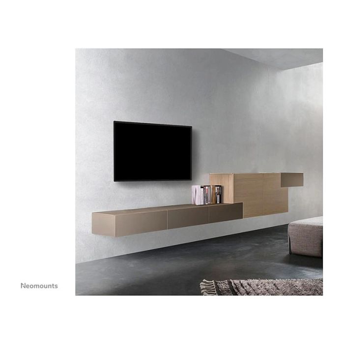 Neomounts WL30S-850BL14 Soporte Pared TV Fijo, 32-75", Max 50 kg, VESA 100x100-400x400, Ajuste Nivel, Bloqueable, Instalación Rápida - Negro 9