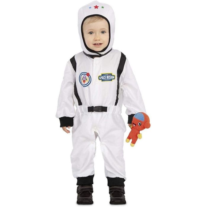 My Other Me Disfraz Bebé Astronauta con Alien Talla 7-12 meses 100% Poliéster My Other Me Disfraz Bebé Astronauta con Alien Talla 7-12 meses 100% Poliéster