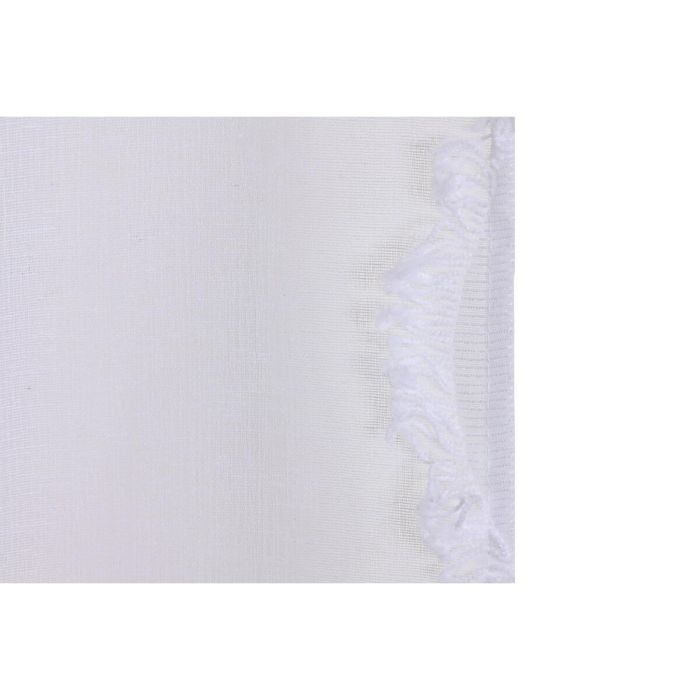 Cortina Boho DKD Home Decor Blanco 260 x 140 cm 3