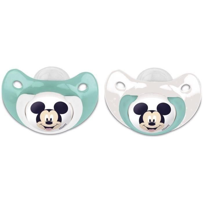 Set de 2 chupetes anatómicos Mickey Disney +6 meses Set de 2 chupetes anatómicos Mickey Disney +6 meses