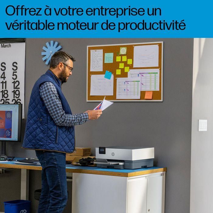 HP 9110b OfficeJet Pro Impresora de Inyección Tinta Color Profesional para Oficinas Híbridas y Distribuidas con Gestión Avanzada de Red 14