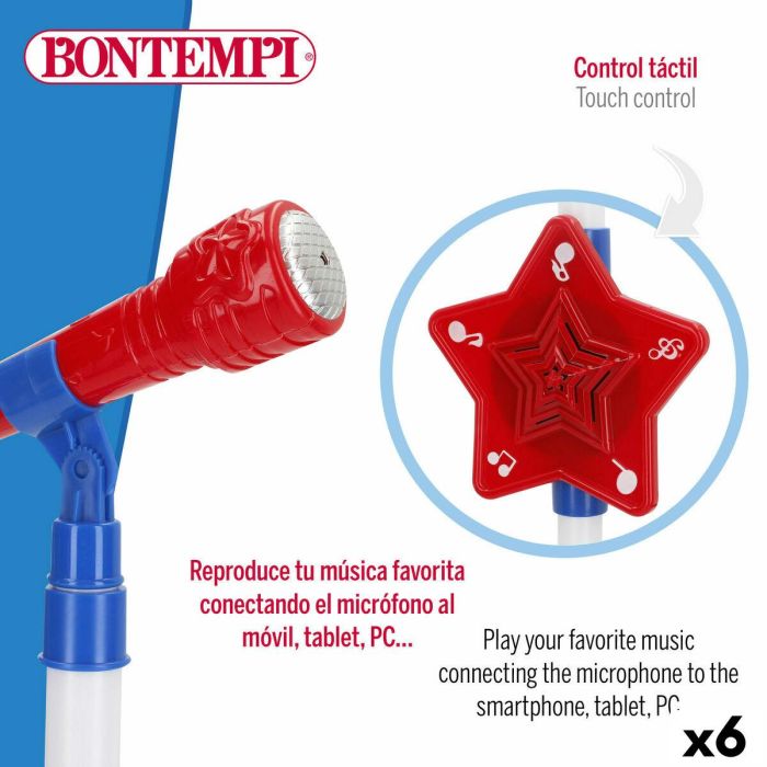 Juguete Musical Bontempi 21 x 105 x 21 cm (6 Unidades) 9 Juguete Musical Bontempi 21 x 105 x 21 cm (6 Unidades) 9