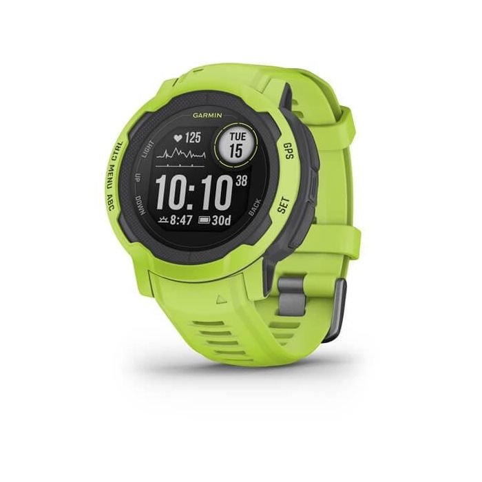 Garmin Instinct 2 Solar Reloj Inteligente GPS 45mm Verde Lima MIP Monitor Frecuencia Cardíaca Oxígeno en Sangre 0 Garmin Instinct 2 Solar Reloj Inteligente GPS 45mm Verde Lima MIP Monitor Frecuencia Cardíaca Oxígeno en Sangre 0