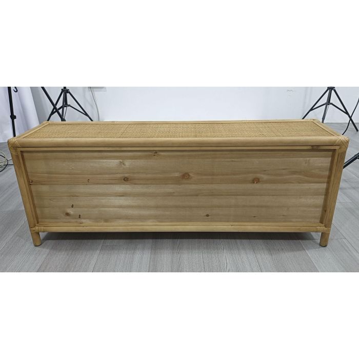 Mueble Tv Tropical DKD Home Decor Marron Claro 30 x 45 x 120 cm 4 Mueble Tv Tropical DKD Home Decor Marron Claro 30 x 45 x 120 cm 4