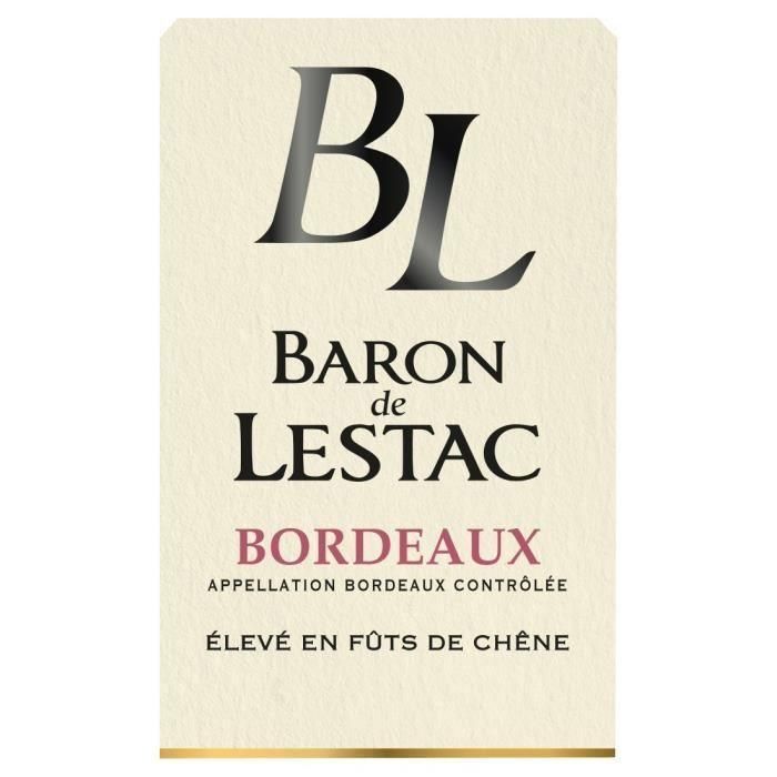 Baron de Lestac 2019 Burdeos - Vino tinto Burdeos - Terra Vitis 1