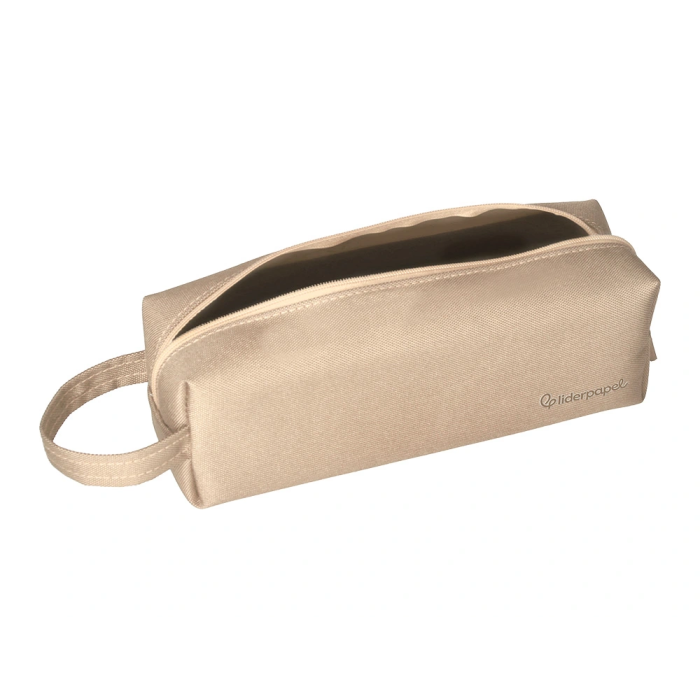 Liderpapel Estuche Portatodo Classic Rectangular con Asa Crema 210x70mm 7 Liderpapel Estuche Portatodo Classic Rectangular con Asa Crema 210x70mm 7