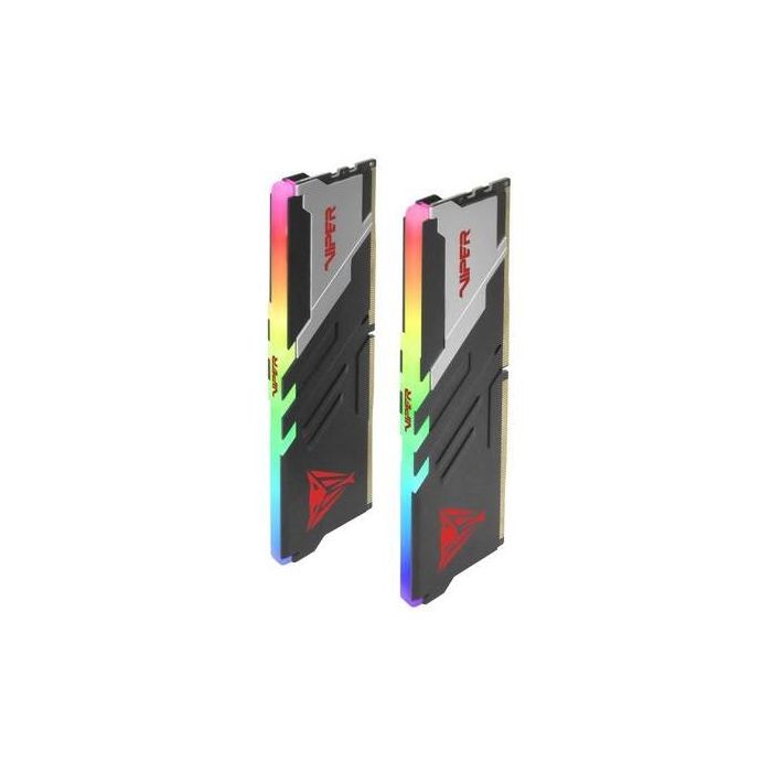 64 GB Patriot DIMM 5200 (2x 32 GB) Dual-Kit (schwarz. PVVR564G520C40K. Viper Venom RGB. INTEL XMP) 6