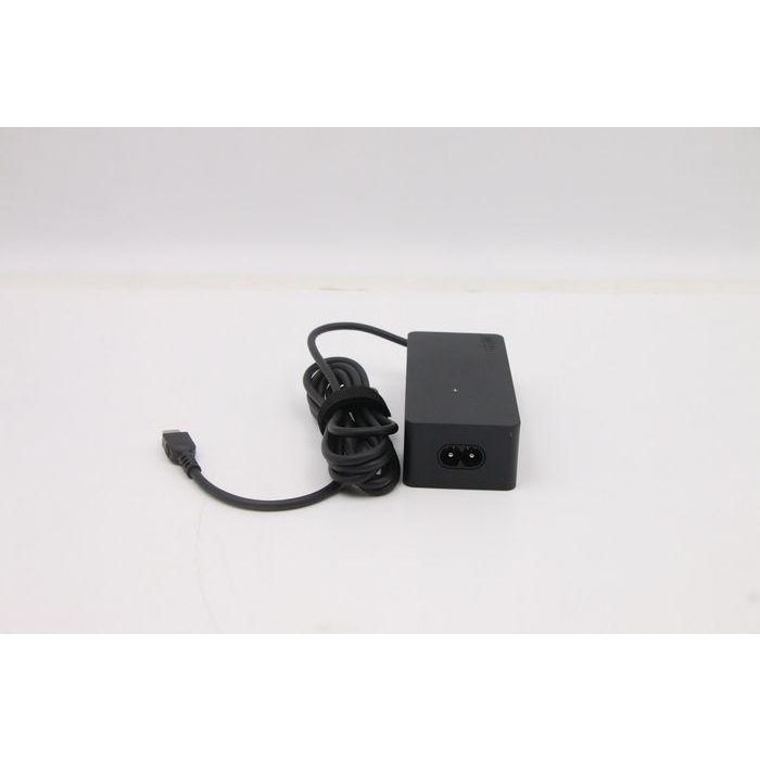 Lenovo 65W power adapter for Lenovo laptops, featuring 20V, 15V, 9V, and 5V outputs, dual-port design for versatile charging. 3 Lenovo 65W power adapter for Lenovo laptops, featuring 20V, 15V, 9V, and 5V outputs, dual-port design for versatile charging. 3