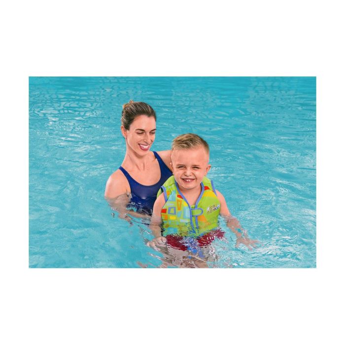 Chaleco Hinchable para Piscina Bestway Aquastar Swim Safe 19-30 kg (1 unidad) 11