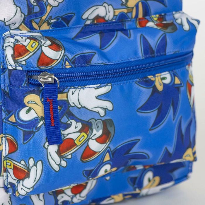 Mochila Infantil Sonic Azul 23 x 33 x 9 cm 11 Mochila Infantil Sonic Azul 23 x 33 x 9 cm 11